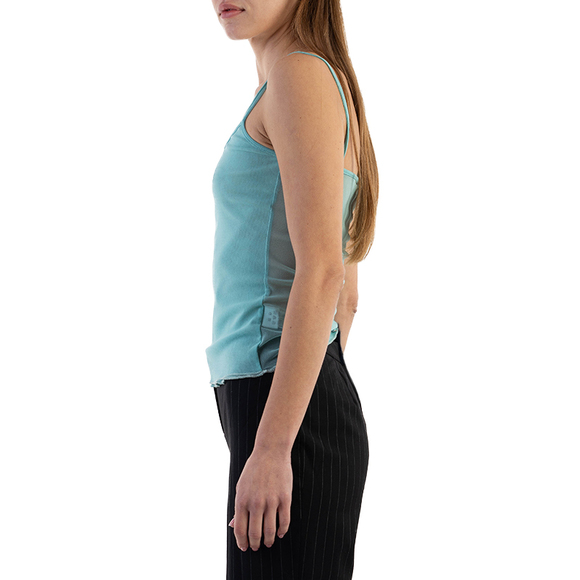 Compagnia Italiana Top Women size M Cyan - Picture 4 of 5